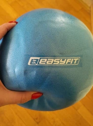 М'яч для пілатесу, фітнесу і йоги EasyFit EF-1220 20 см Синій (56002955) фото від покупців 6