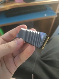 Радіатор охолодження Jonsbo M.2 2280 для SSD NVMe тепловідвід з алюмінієвого сплаву з тепловою прокладкою Сірий (CN160019) фото от покупателей 15