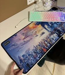 Игровая поверхность WorkPlaceShop SW ЗВЕЗДНЫЕ ВОЙНЫ САГА ВСЕ ГЕРОИ 300х500 мм фото от покупателей 2
