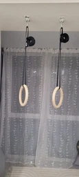 Деревянные гимнастические кольца со стропами Troli Wooden Rings with Slings 4,5 метра х 25мм 28мм фото от покупателей 6