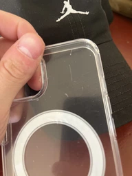 Прозрачный чехол Clear Case with MagSafe для iPhone 13 фото от покупателей 3
