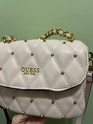 Сумка GUESS TRIANA Shoulder 855319 Чорний фото от покупателей 3