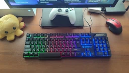Клавиатура проводная GamePro RGB USB Black (GK380) фото от покупателей 5