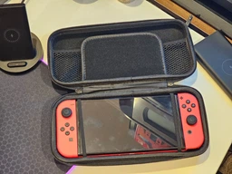Жорсткий захисний кейс чохол для ігрової консолі Nintendo Switch / Nintendo Switch OLED (Full Black) + в подарунок накладки на стіки [358564941] фото від покупців 16
