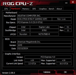 Материнская плата Asus ROG STRIX B760-F Gaming Wi-Fi (s1700, Intel B760, PCI-Ex16) фото от покупателей 1