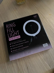 Кольцевая лампа Ring Fill Light 26см на штативе (USB, LED 5 В, диммер 3 режима, селфи кольцо, тринога, ночник) фото от покупателей 1
