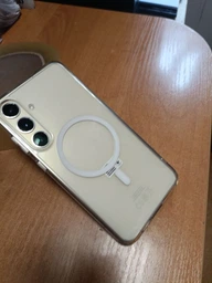 Чехол Ipaky Comely Series с Magsafe для Samsung S24 Plus Прозрачный фото от покупателей 2