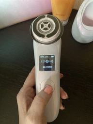Аппарат для лифтинга лица и комплексного ухода Nano Skin F82E Розовый (0140) фото от покупателей 1