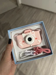 Детский фотоаппарат развивающий FunnyCam 48 МП + селфи камера, HD Фото и видео съемка, дисплей, противоударный с 5 играми фото от покупателей 5