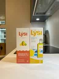 Дитяча рідка Омега-3 LYSI Children’s Cod Liver Oil, 240 мл на основі олії печінки тріски - Лимон-манго фото від покупців 16