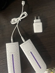 Сушилка для обуви с ультрафиолетом от USB антибактериальная BRS Blue фото от покупателей 3