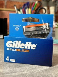 Змінні касети Gillette Fusion 5 ProGlide, (леза) для гоління 4 шт. фото от покупателей 8