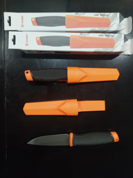 Нож Ganzo G806 с ножнами Orange (G806-OR) фото от покупателей 1