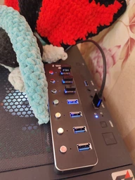 USB-хаб Gembird 7 Ports USB 3.0 Black (UHB-U3P7P-01) фото от покупателей 7