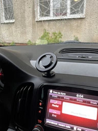 Автомобільний магнітний тримач для телефона MagSafe Air Outlet (без зарядки), GPS на повітропровід та панель, чорний (YS1001999) фото від покупців 10