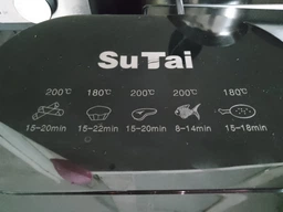 Аерофритюрниця мультипіч для дому SuTai ST-6О6 Pro електрична безмасляна на 6л 1000W Біла фото від покупців 2