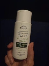 Тонер Triuga Anti-Acne Neem Аюрведический Противовоспалительный для проблемной кожи 200 мл (4820164641613) фото от покупателей 3