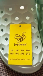 Женские кроксы Joybees Varsity Clog Adults UAVCG.WHT. 37.5 (W7) 24.5 см White (810014188997) фото от покупателей 10