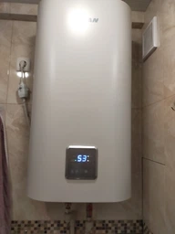 Бойлер Swan SFB-100w1 плоский slim 100л с WIFI и сухим ТЭНом 2кВт