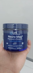 Магний L-треонат в порошке Life Extension "Neuro-Mag" со вкусом тропического пунша, 144 мг (93.35 г)