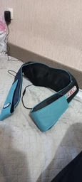 Универсальный массажер Moltis с подогревом и функцией массажа Shiatsu, (Blue) Relax also Today MRAT-743 + сумка для транспортировки 10034 фото от покупателей 6