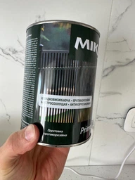 Грунтовка протикорозійна Miks Color чорна 0,9 кг фото от покупателей 1