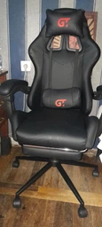 Геймерське крісло GT Racer X-2323 Black/Blue фото від покупців 8