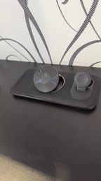 Беспроводная зарядная док станция LEXEGO MagSafe для Apple iPhone Apple Watch AirPods докстанция 3в1 для айфона смарт часов наушников зарядное устройство в комплекте White WCSV18-W фото от покупателей 8