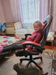 Крісло геймерське Virgo Black фото від покупців 3
