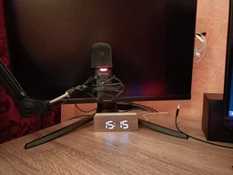 Настольные часы с будильником Beluck Mirror Clock 1