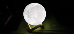 Бездротова лампа дитячий Нічник Місяць 3D AVVS tech Moon Lamp G-7 original фото від покупців 7