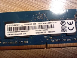 Оперативна пам'ять SO-DIMM DDR4 8GB HYNIX ORIGINAL 2400 MHz, CL17, 1.2V (HMA81GS6AFR8N-UH) фото от покупателей 16