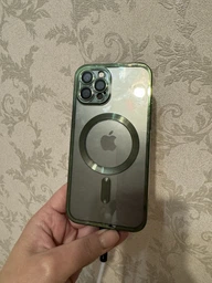 Чохол Fibra Chrome with MagSafe + захист камери для Apple iPhone 12 Pro (6.1") Green