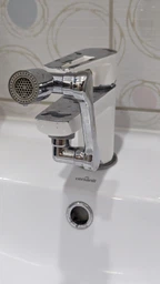 Насадка на кран аэратор Faucet splash head металлическая накладка для смесителя с двумя режимами напора фото от покупателей 4