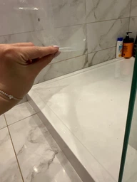 Штора для ванної кімнати GLASSY. Розмір 180х180, матеріал PEVA з кільцями 12 шт фото от покупателей 2