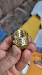Футорка латунна Pattaroni Ø 1-1/2"×2-1/2" внутр.- зовн. різьба фото від покупців 3