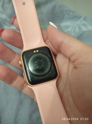Смарт Часы I7 Pro Max черный Smart Watch смарт вотч звонки уведомления для android и ios фото от покупателей 5