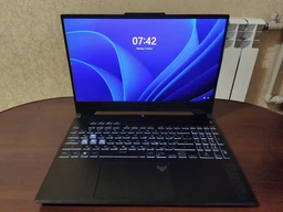 Ноутбук ASUS TUF Gaming A15 FA507NV-LP061 (90NR0E88-M00B60) Jaeger Gray / 15.6" IPS Full HD 144 Гц / AMD Ryzen 7 7735HS / RAM 16 ГБ / SSD 1 ТБ / nVidia GeForce RTX 4060 фото від покупців 13