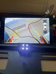 Рамка для номера з вбудованою камерою заднього виду, камера і авторамка з LED підсвічуванням кут огляду 170° Euromax фото від покупців 18