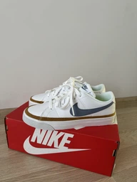 Женские кеды низкие Nike Court Legacy Nn DH3161-108 36.5 (6US) 23 см White/Ashen Slate-Wheat (196975567003) фото от покупателей 3