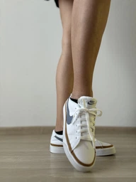 Женские кеды низкие Nike Court Legacy Nn DH3161-108 36.5 (6US) 23 см White/Ashen Slate-Wheat (196975567003) фото от покупателей 2