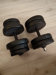 Гантели наборные Fit-On Chrome 2x26 кг фото от покупателей 1