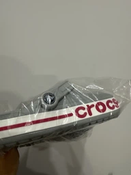 Жіночі крокси Crocs Jibbitz Bayaband Clog 205089-0FS 36-37 (M4-W6) 22 см Сірі (8888888818579)