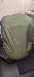 Чохол для рюкзака Raincover 35л накидка на рюкзак Сріблястий фото від покупців 12