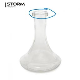Колба для кальяна Шторм Крафт Черная (UA Storm Craft Black) 24,5см фото от покупателей 4