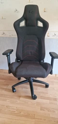 Геймерське крісло GT Racer X-8004 Fabric Black фото від покупців 10