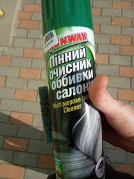 Пенный очиститель обивки салона Runway 650 мл (RW6083) фото от покупателей 12