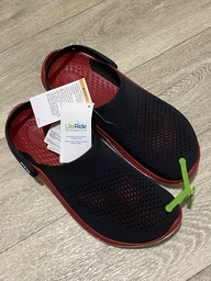 Чоловічі крокси Сірі Crocs Literide 360 Clog Light Grey/Slate Grey 206708 43 (M10-W12) фото від покупців 5