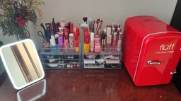 Органайзер для косметики Настільний акриловий Cosmetic Storage Box Бокс фото від покупців 9