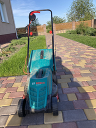 Газонокосилка сетевая Bosch Rotak 32 1200Вт 31 л контейнер 6.8 кг (0600885B00) фото от покупателей 4